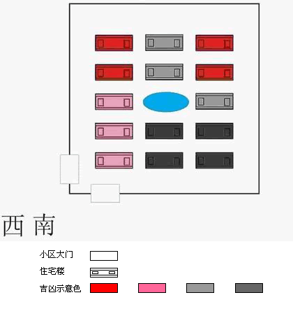 小区开门朝向西南方之吉凶